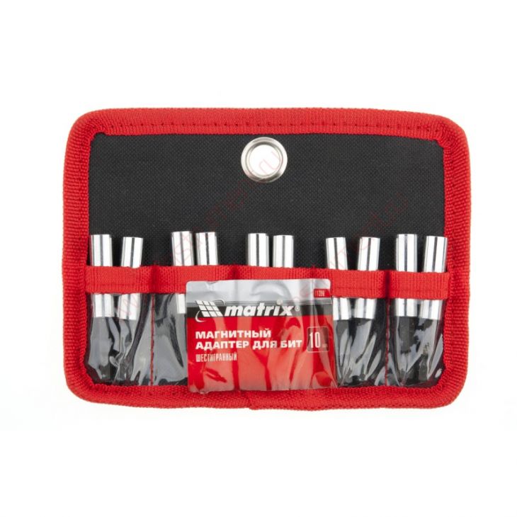картинка Адаптер магнитный для бит, шестигранный, 10 шт. MATRIX