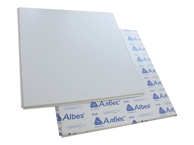 картинка Панель AP600A6/45° белый матовый А902 (алюм)