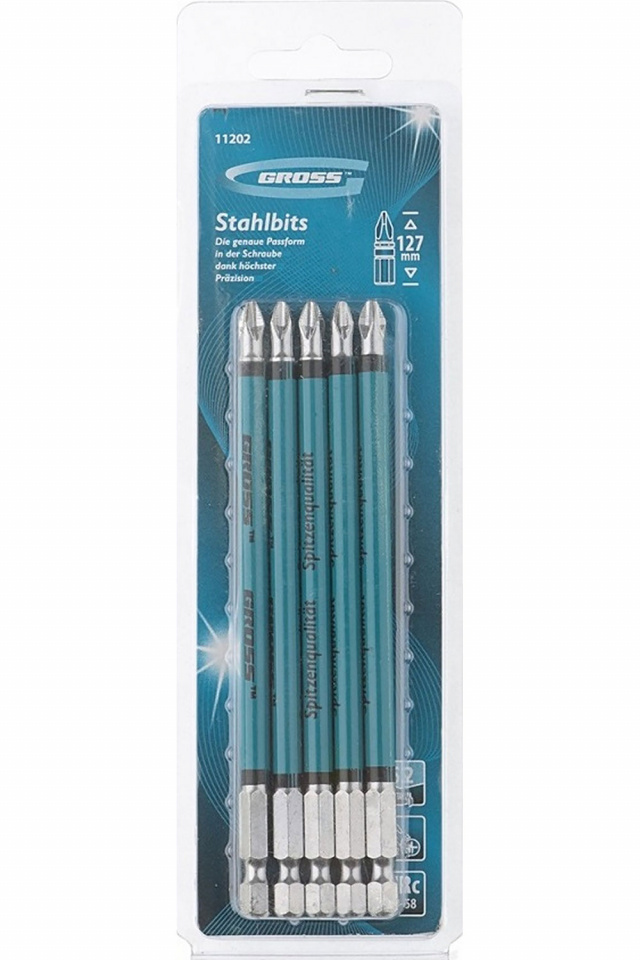 картинка Набор бит РН2х127, сталь S2 GROSS