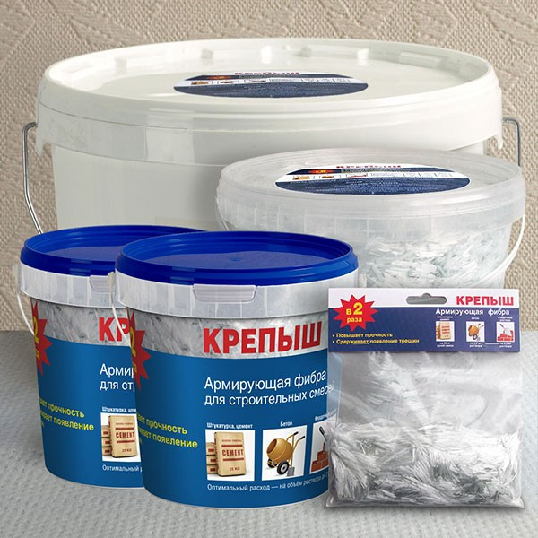 картинка Армирующая фибра "Крепыш" 25 кг
