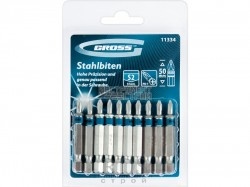 картинка Бита РН2х25, сталь S2, (10шт/уп) GROSS