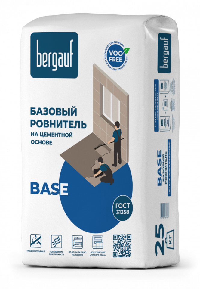 картинка Ровнитель для пола Bergauf BASE 25кг