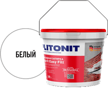 картинка Затирка PLITONIT Colorit EasyFill (белый) 2кг Эпоксидная