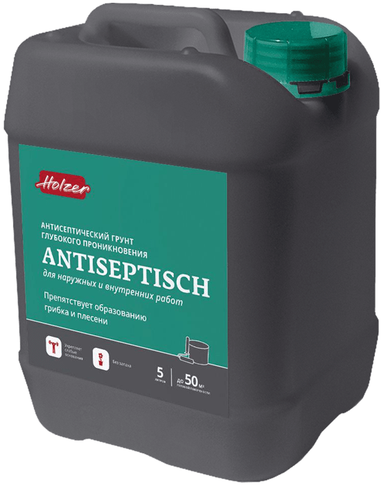 картинка Грунтовка Antiseptisch Хольцер 10л