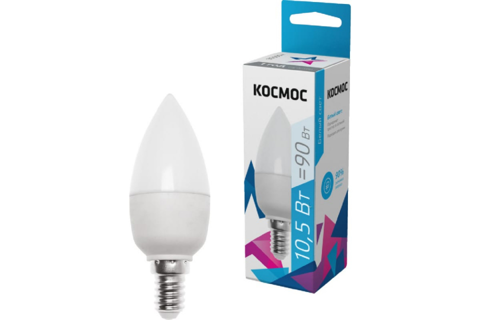 картинка Лампа светодиодная свеча CN 10,5Вт 4500К Е14