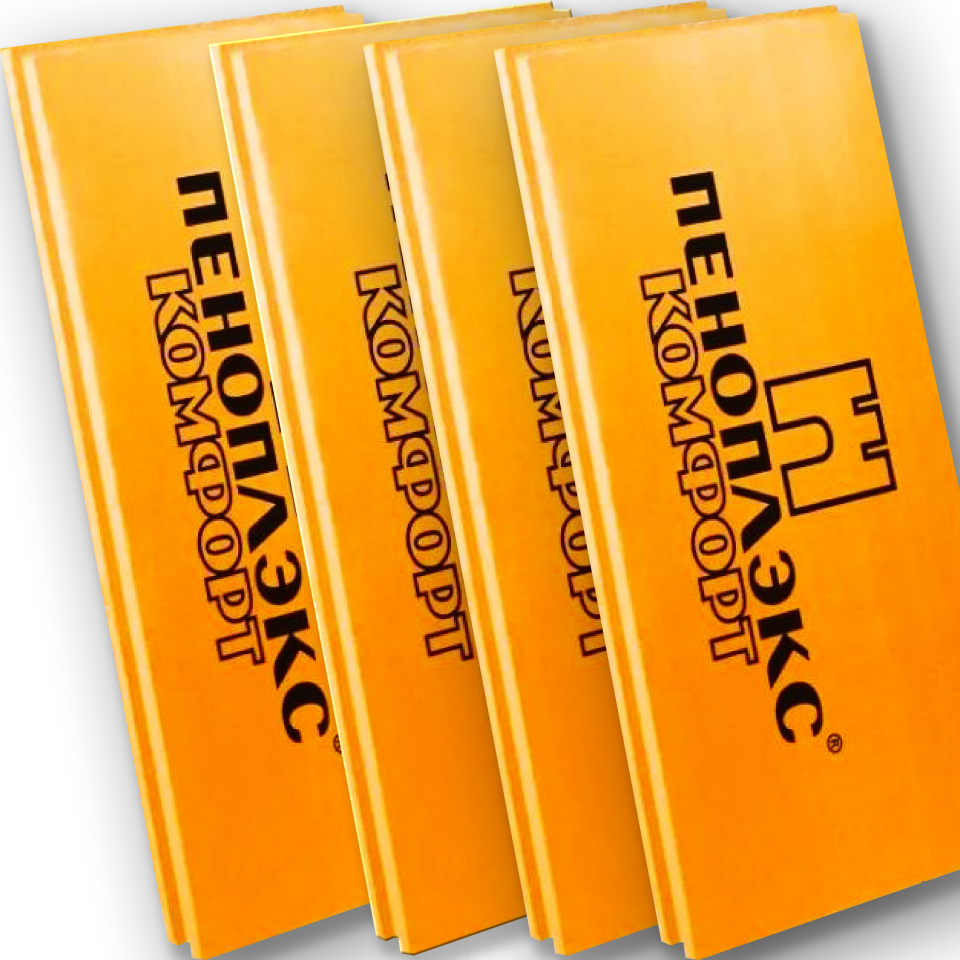 картинка Экструдированный пенопол. Пеноплекс Комфорт 1185х585х30/13