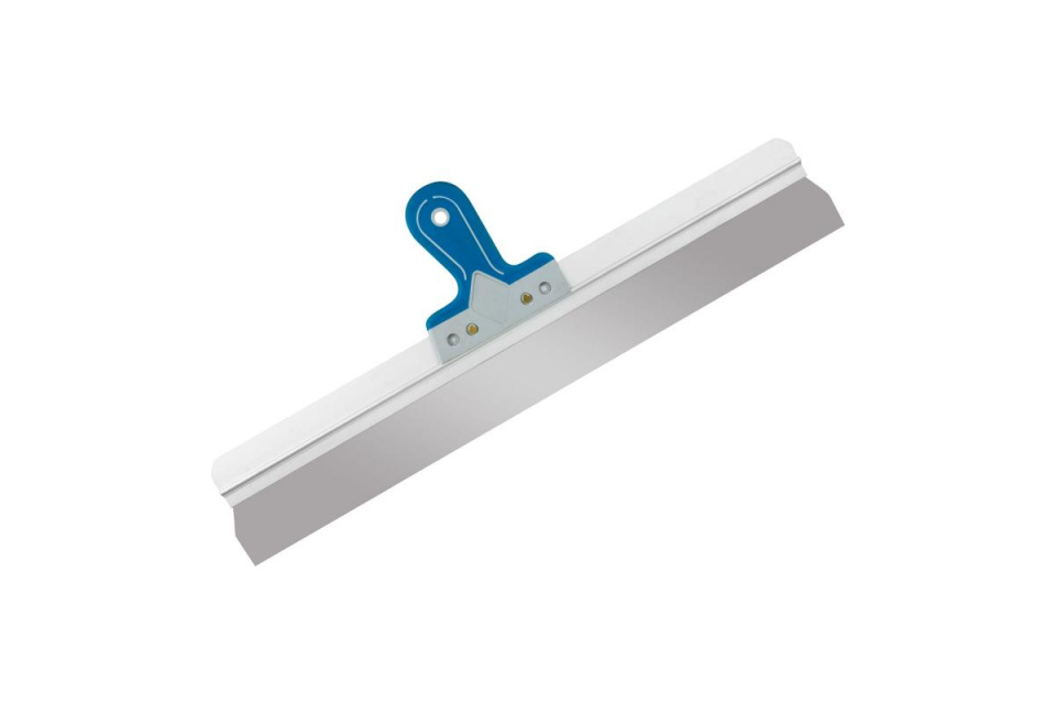 картинка Шпатель фасадный прямой, нержавеющая сталь 0,6 мм, 600 мм 2-Х КОМПОНЕНТНАЯ ручка Remocolor