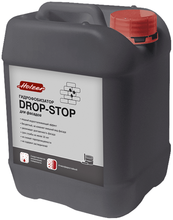 картинка Гидрофобизатор для фасадов Drop-Stop 10л