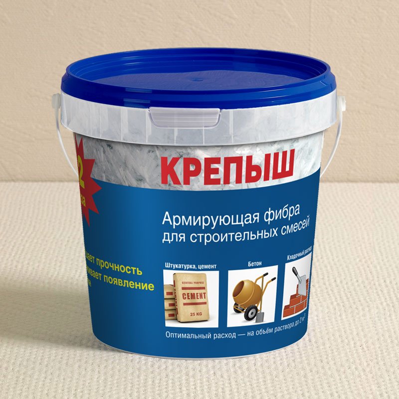 картинка Армирующая фибра "Крепыш" 500 г