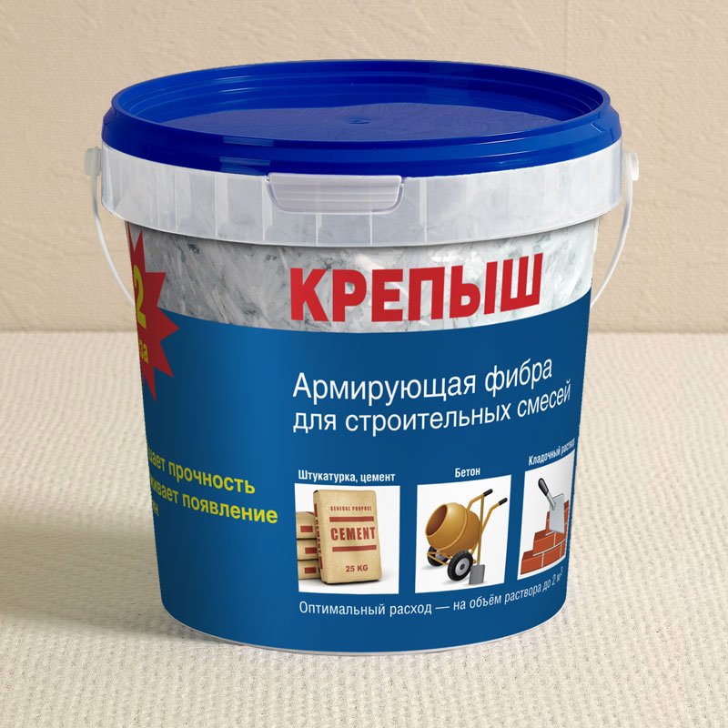 картинка Армирующая фибра "Крепыш" 1 кг
