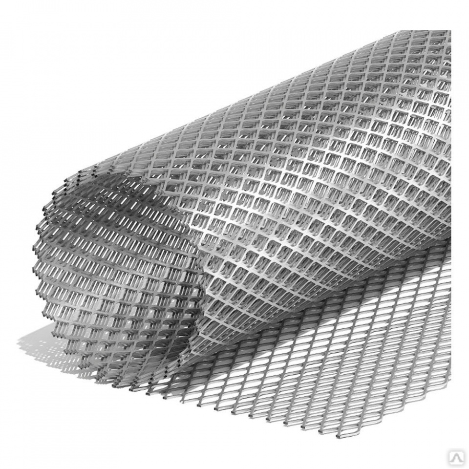 картинка Сетка армированная 20х0,7х0,5 мм 1х10м оцин. (ячейки 10х10мм)