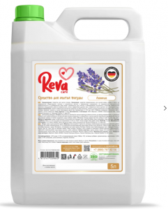 картинка Средство для мытья посуды Reva Care с ароматом "Лаванда" 5л